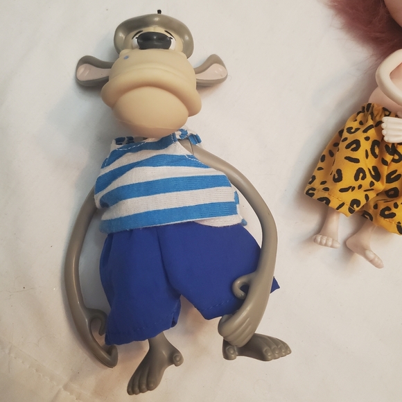 :*4 Vintage Viacom 1999 The Wild Thornberrys Eliza darwin donnie debbie Dolls 7" - Picture 2 of 16